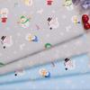 6Pcs/10Pcs Christmas Style Print Cotton Fabric DIY Patchwork Sewing Accessories