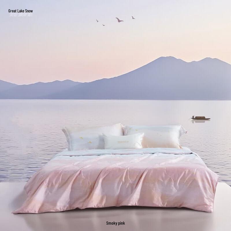 Taihu Snow 3D Cotton Mulberry Silk Summer Quilt