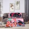 Alien Stage Cartoon Character Collage Blanket Quality Soft  Bedding Throws Winter Kids Outdoor Aesthetic Bedspread