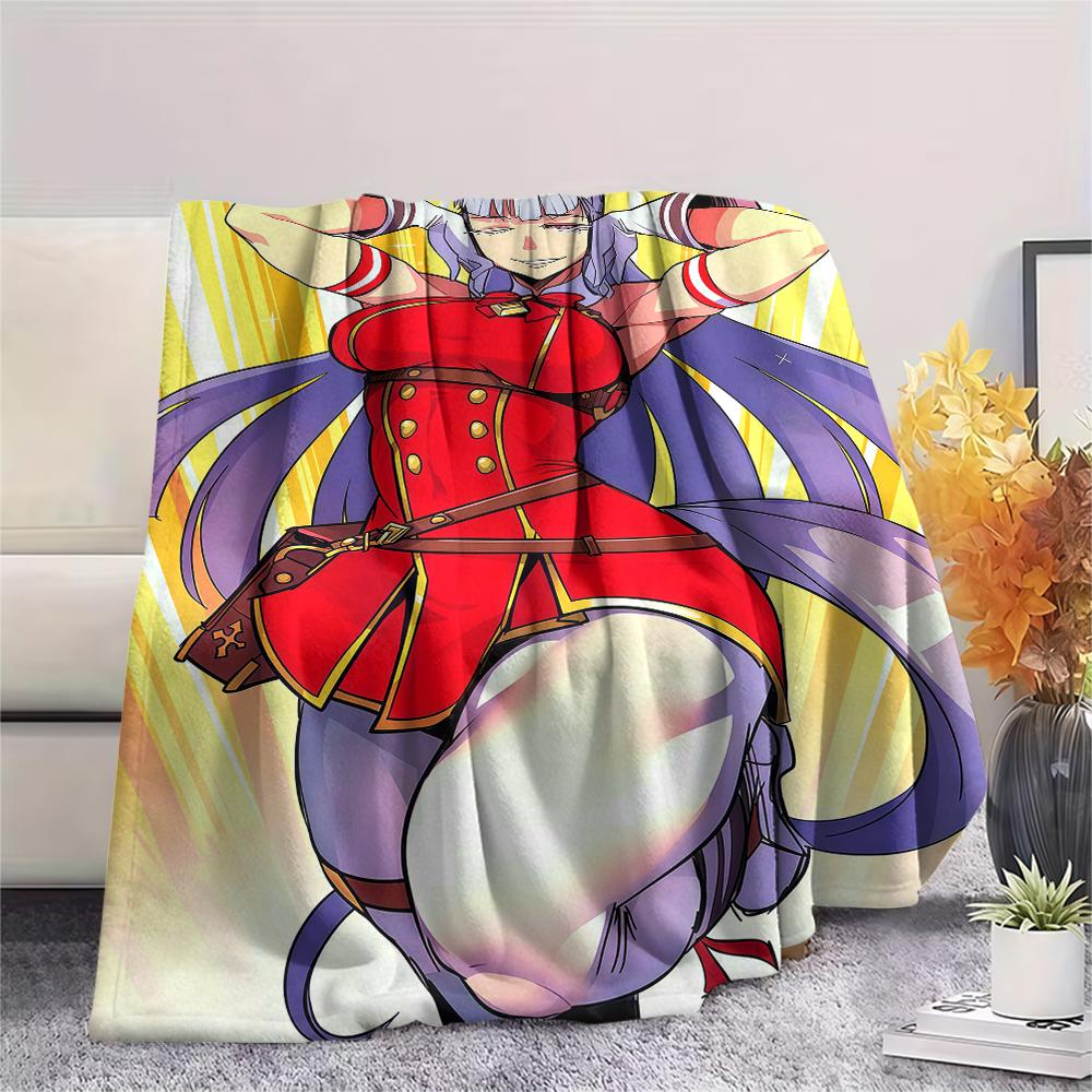 1 Pezzo Coperta in Flanella con Stampa Cartone Animato, Alta Qualità Confortevole per Tutte le Stagioni, Decorazione per la Casa, Calore e Comfort, Perfetta per Regalo di Natale Compleanno