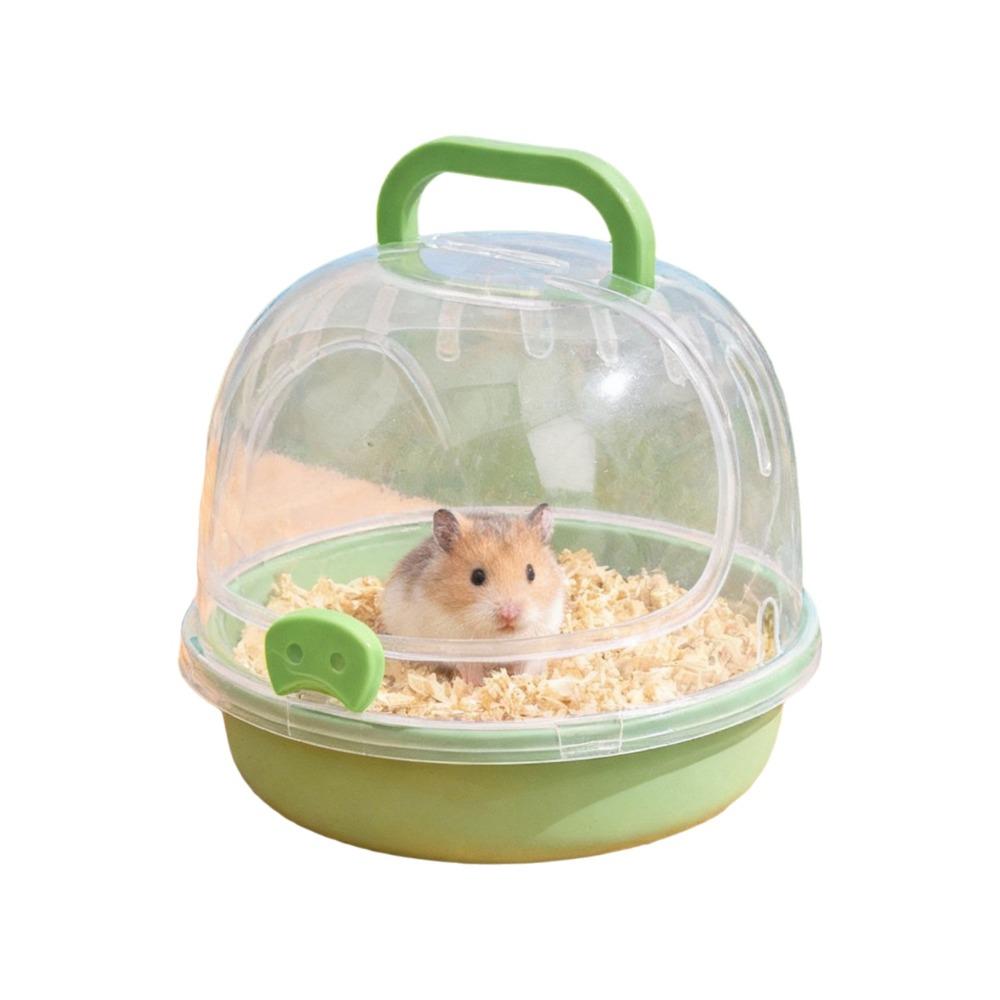 Large Space Travel Hamster Carrier Breathable Small Pet Carrying Box  Small Animal