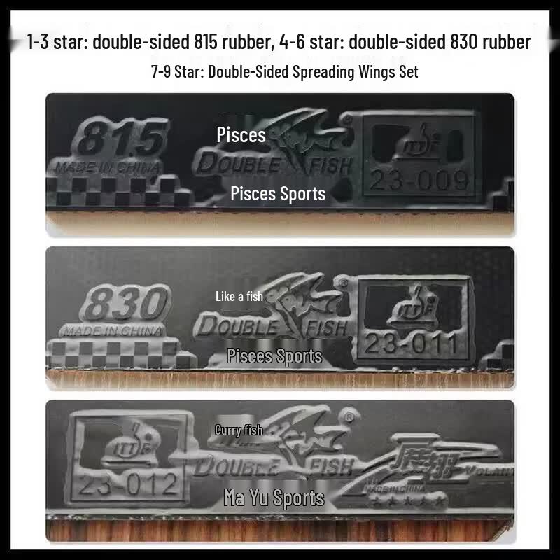 Double Fish J3E Penhold Table Tennis Racket