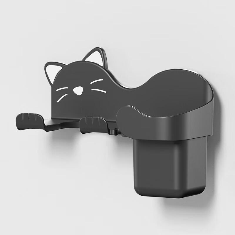 Cat Hair Dryer Wall-Mounted Storage Rack
