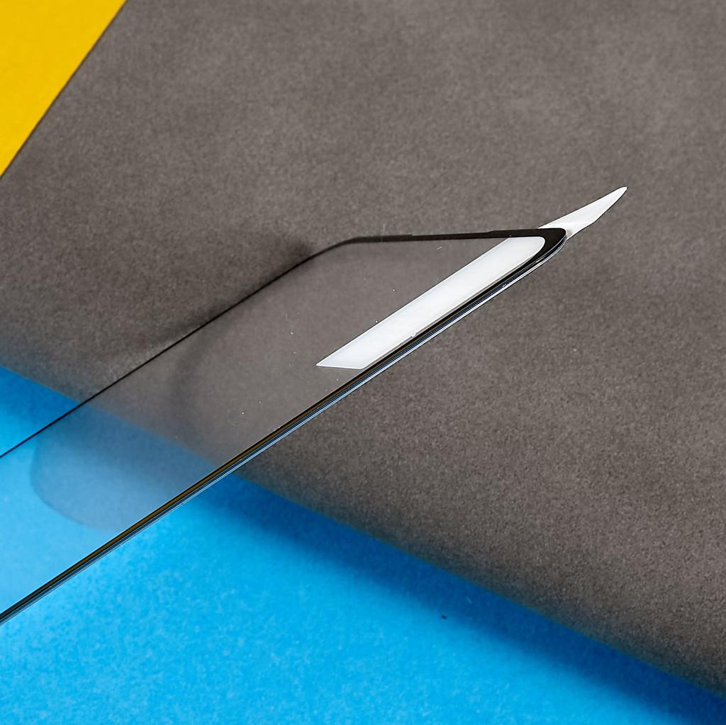 RURIHAI for Asus Zenfone 9 5G Full Covering Anti-dust Secondary Hardening Aluminum-silicon Glass Film,Anti-abrasion 2.5D Full Glue HD Screen Protector