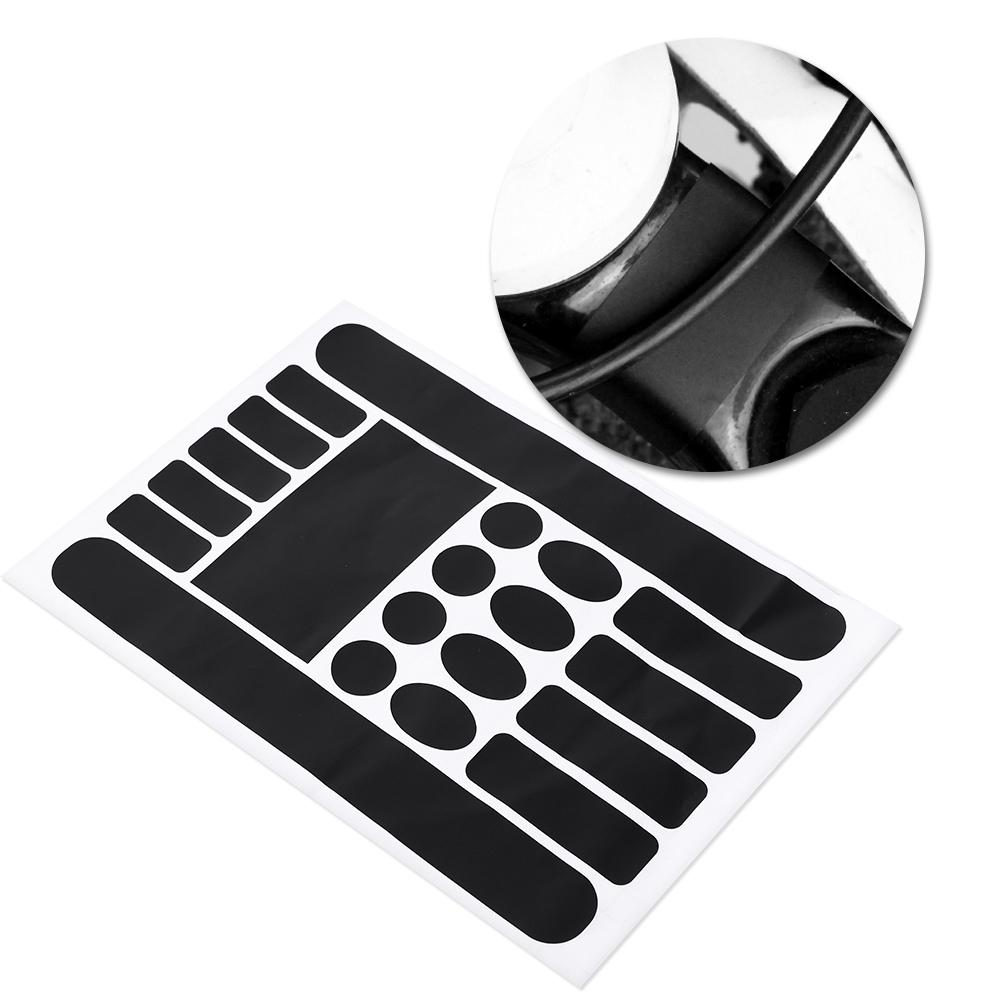 1 szt. Rowerowa rama roweru górskiego Łańcuch anty-zarysowujący Naklejka ochronna Folia