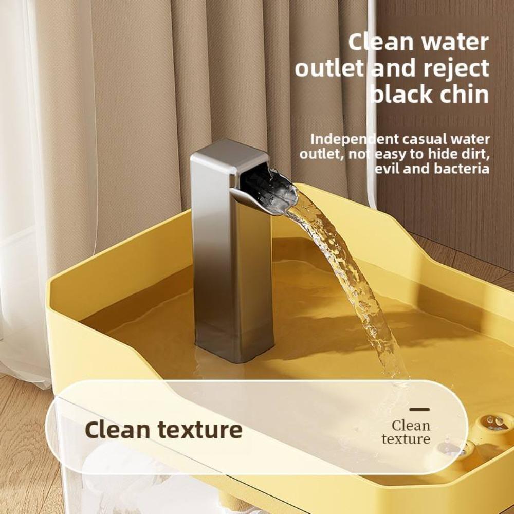 1.5L Cat Water Dispenser with Pump Filtered Water Mute Water Shortage Auto Power Off Automatic Circulating Flow Drinker