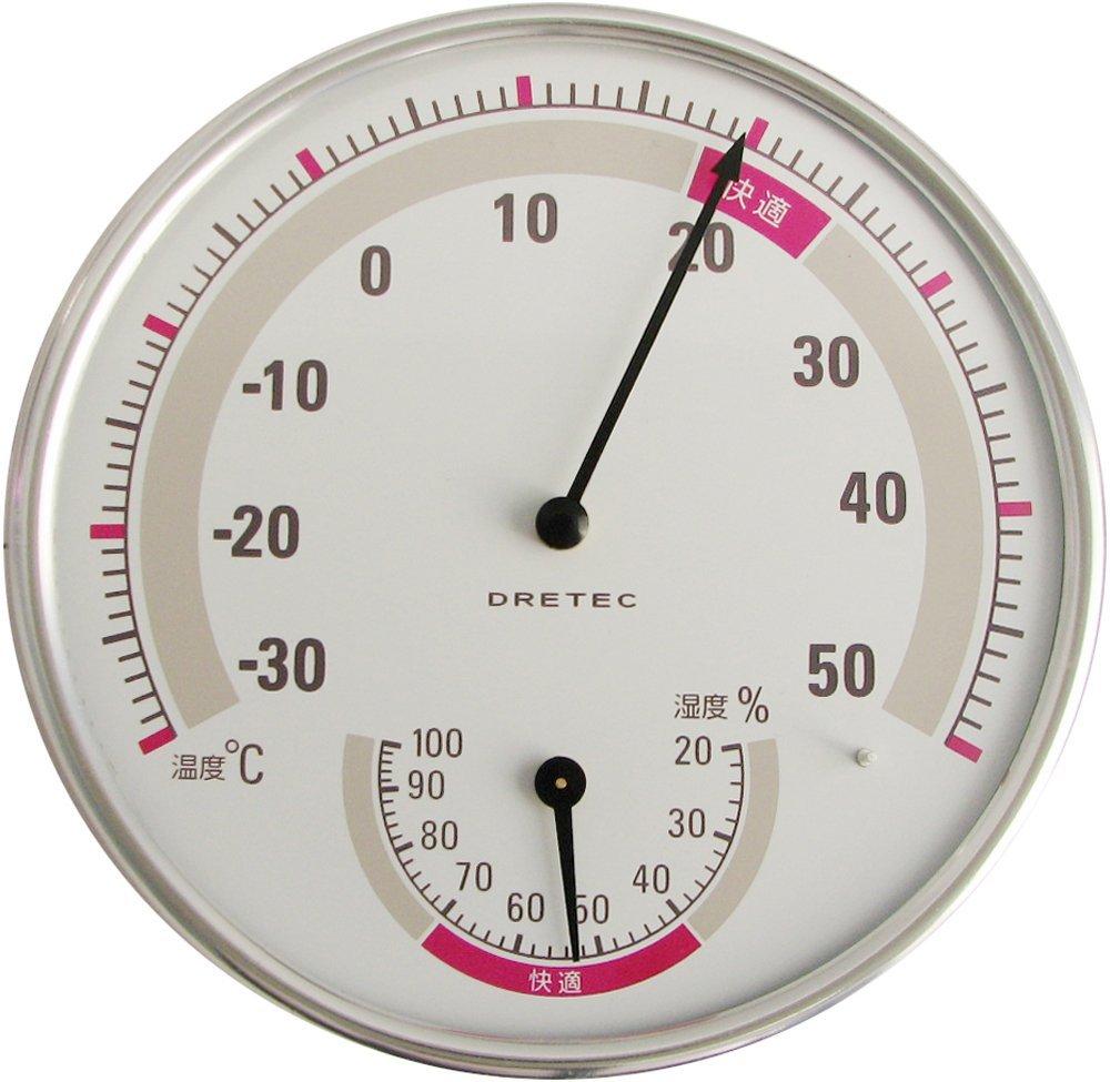 

Dretec Analog Thermo-Hygrometer, White, O-310WT