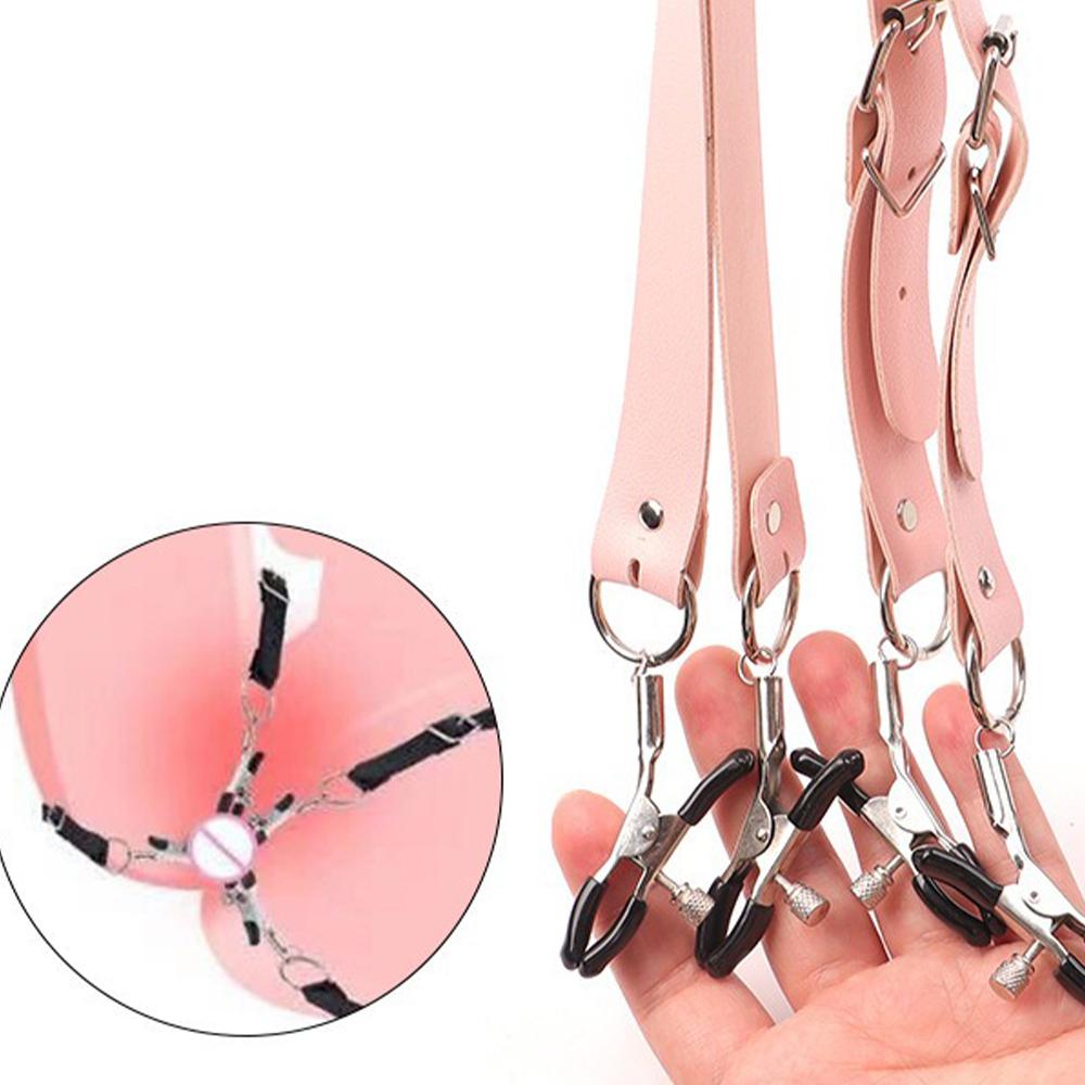 Clitoris Clamps Pussy Women Sex Toy Clit Clamp SM Bondage Breast Nipple Clip Flirt Labia Spreader 18+ Adult Games Sextoy