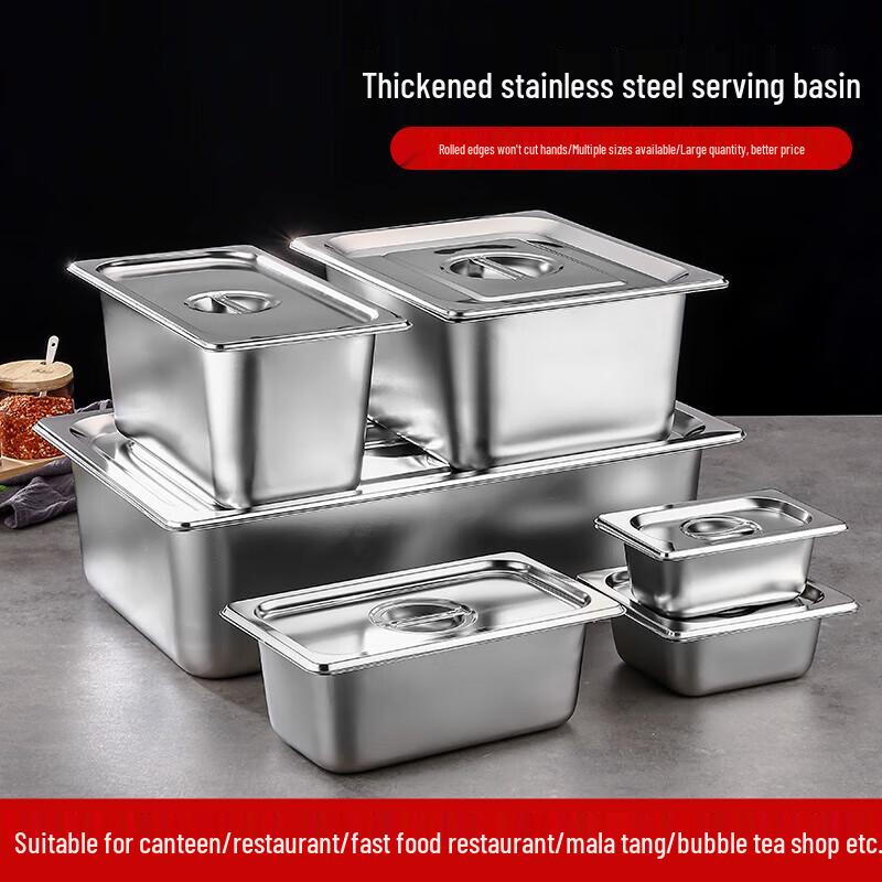 Xiyao Edelstahl Gastronorm Behälter & Deckel