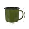 Mug Cup Enamel Coffee Camping Mugs Cups Tea Metal Drinking Vintage Iron Water Tin Travel Camp Campfire Hot Enamelware Tumbler