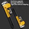 1PC Pipe Pliers Pipe Pliers Wrench Water Pipe Pliers Wrench Multi-function High Hardness Pipe Pliers Throat Pliers Hardware Tools