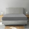 1PC Solid Color Bed Sheet, Comfortable Fitted Sheets, Deep Pocket Mattress Protective Cover Bedding Collection Smooth Texture