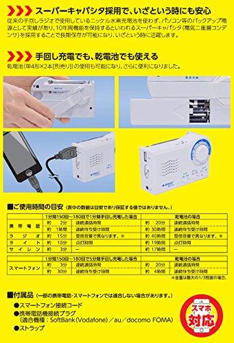 Taichi Holdings (KOBAN) Hand-crank Charging + Battery Storage Radio ECO-3