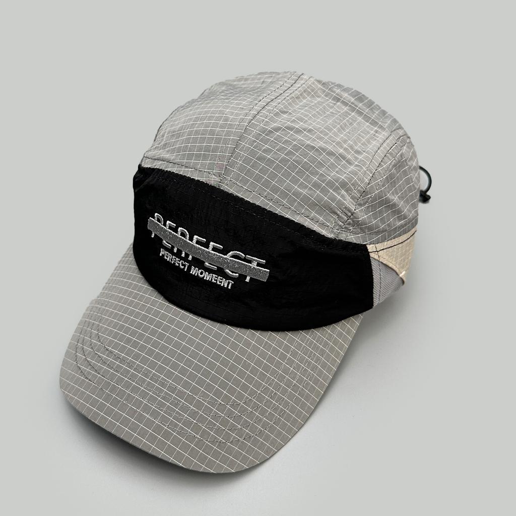 Spring And Summer Outdoor Quick-Drying Color Matching Embroidery Letter Plaid Baseball Cap Men'S And Women'S Breathable Retro Cap