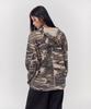 Waffle Hoodie Long Sleeve Khaki