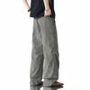 American outdoor functional wind ice silk cool overalls thin men's summer new loose straight casual trousers