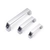 Industrial-Grade Thickened Silver Aluminum Handle for Electrical Box, Cabinet, or Drawer