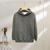 Yousheng Winter Couple Hoodie Washed Retro Loose Hooded Pullover Long Sleeve Unisex Top Elastic Cuffs Thick Fall Spring Hoodie