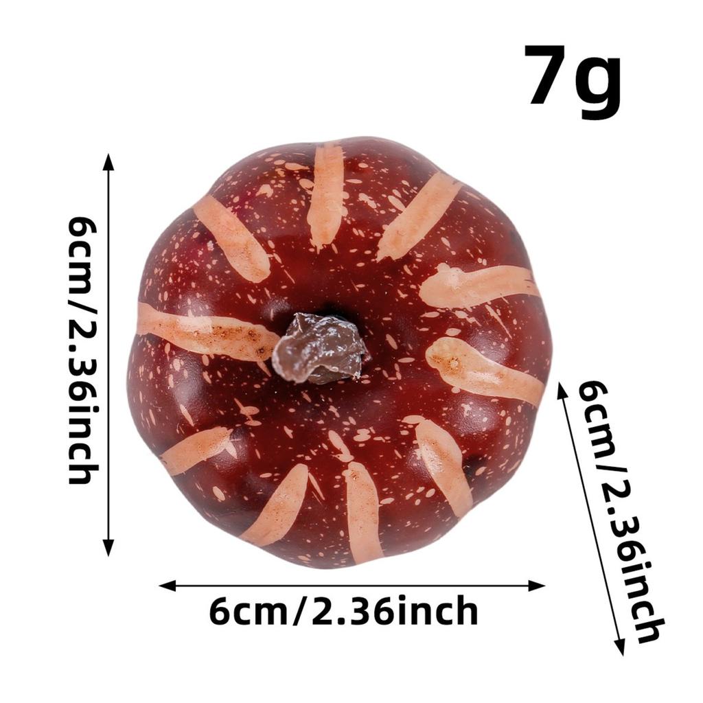 Simulation Vegetables Halloween Harvests Foam Pumpkin Restaurant Window Decorations Thanksgiving Photo Props