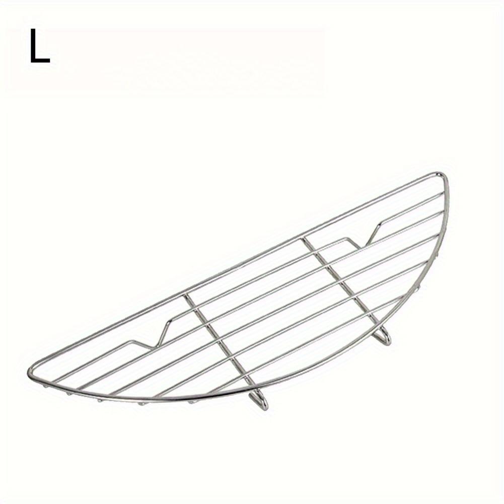 1pc, Outdoor Grill Stainless Steel Barbecue Grill Anti-deformation Steamer Anti-Scalding Barbecue Accessories