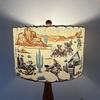 Yousheng Drum Lamp Shade Vintage Style Lamp Shade Lamp Cover Replacement Western Lampshade for Floor Lamps Table Lamps
