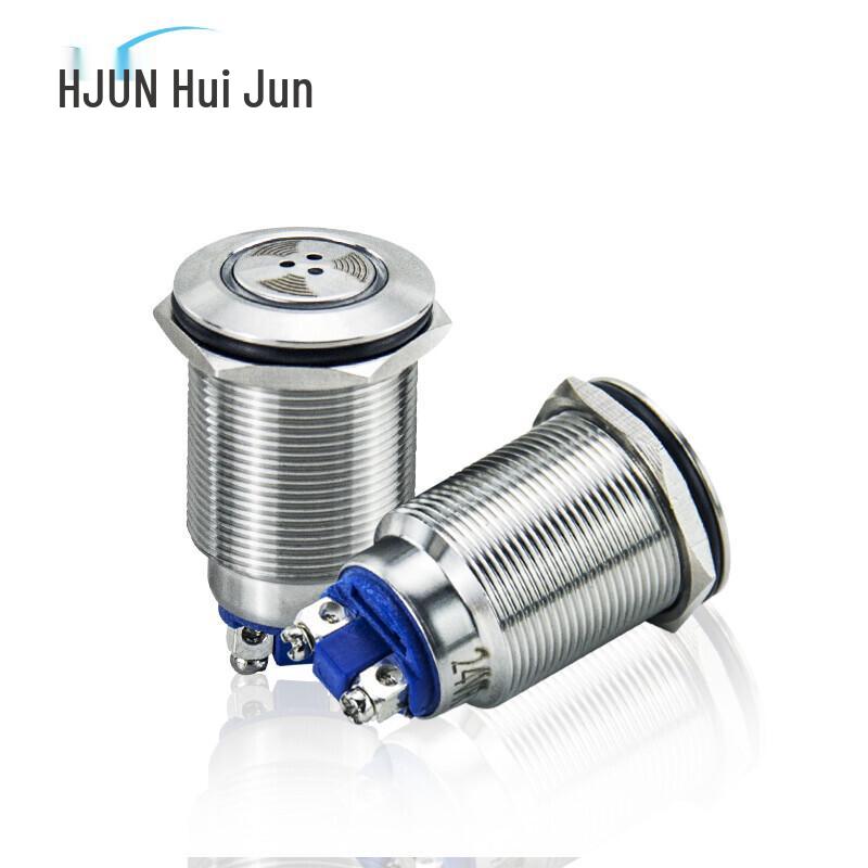 22mm Metal Pulse LED Alarm Buzzer