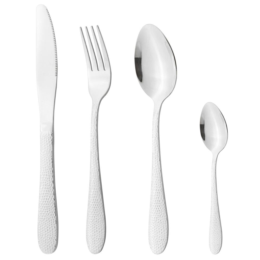 

4 шт., нож, вилка, чайная ложка, посуда, черный набор столовых приборов, высококачественная посуда из нержавеющей стали, столовые приборы для домашней кухни, серебро серебряный