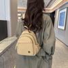 Women's Mini Multifunctional Korean Style Solid Color Travel Backpack