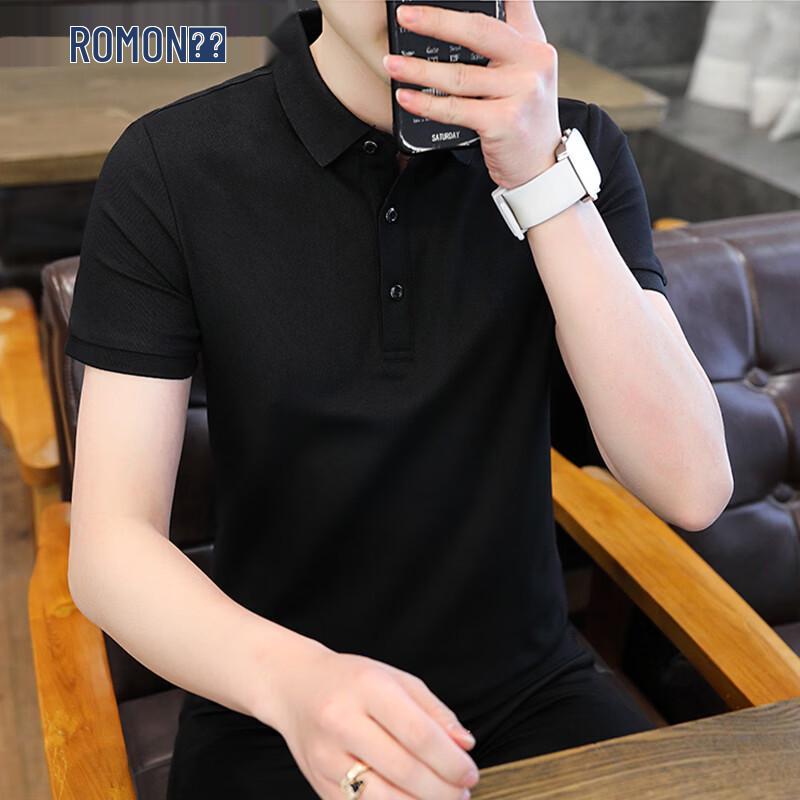 ROMON Men s 2026 Summer Short-Sleeved Polo Shirt XXL