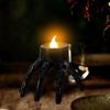 Halloween Tea Light Candles Skeleton Hand Flameless LED Candles 8.5cm/3.3inch Flameless Tea Lights Candle Lamp For Halloween