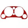Carbon Fiber Red Dashboard Display Trim Panel For Mitsubishi Eclipse 2006-2011