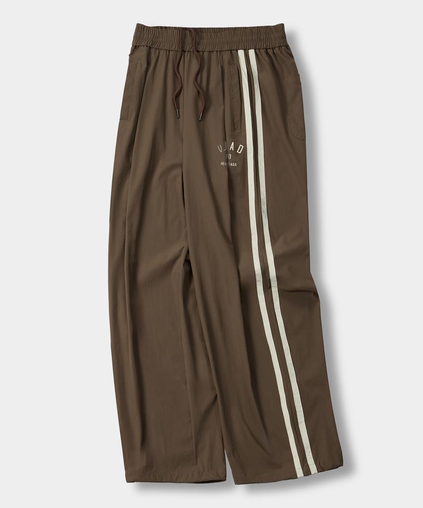 Dimiteulibeullaeg [Summer] Vlad One-Pleat Curved Track Pants_Ripstop 3 Colors