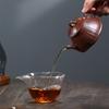140ml Yixing Handmade Purple Clay Teapot Lotus Shape Zisha Tea Pot Beauty Tea Infuser Kettle Chinese Tea Set Accessories Teaware
