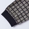 Past Mid-Aged Women's Plaid Lapel Jacket