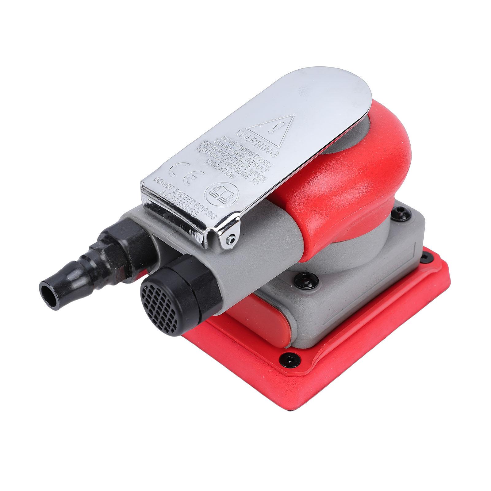

Pneumatic Random Orbital Sander Small Light Weight 5mm Diameter Orbit 10000rpm Polisher Machine for Stone Rectangle 75 X 100mm