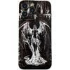 Punk Black Angel Graphic Phone Case for iPhone 16 15 14 13 12 11 X XR Xs SE2 SE 8 7 Plus Pro Max Mini Silicone Back Cover