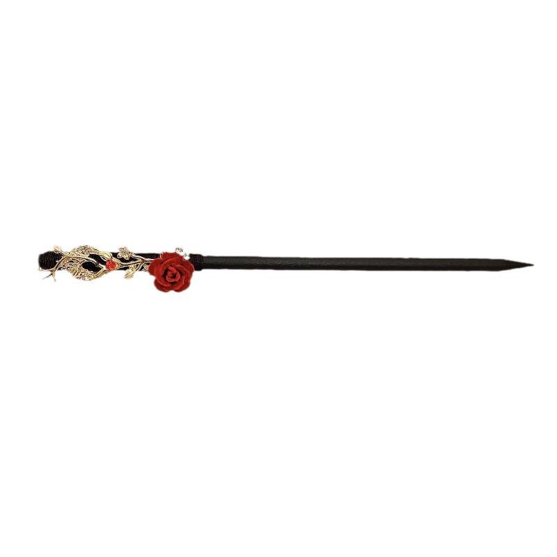 Elegant Ancient-Style Tassel Hairpin for Women - Versatile Hanfu & Step-Shaking Design