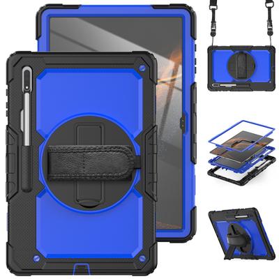 Armor Heavy Duty pro Samsung Galaxy Tab S8Ultra Smart Tablet Case pro 12,4 Samsung S7Plus A8 10,5 X200 A7 Lite 10,4 T500/T505 silikonové ochranné pouzdro