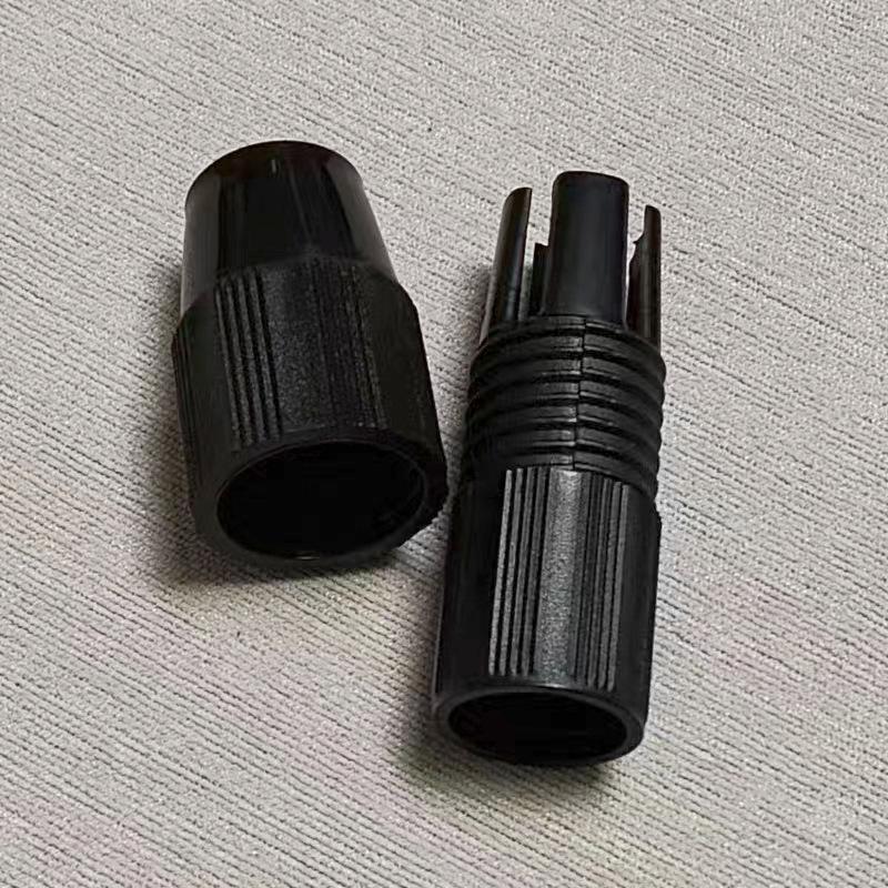 Telescopic Net Pole Adapter: 28-31MM Metal Rod Connector with Plastic Lock Buckle