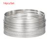 European and American multi-layer metal jewelry simple personalized chain bracelet bohemian fashion multi-layer stacked bracelet set