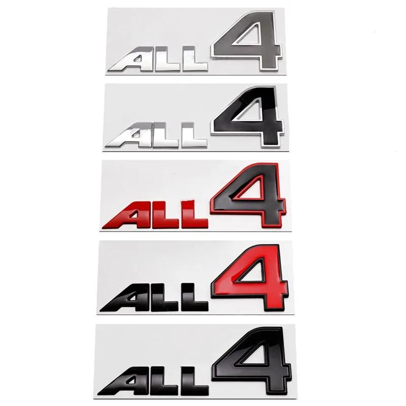 3D Metal ALL4 Logo Door Emblem Badge Sticker Car Stickers for MINI Cooper R61 F60 Countryman Paceman