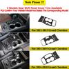 Gear Shift Panel Cover Carbon Fiber For Jeep Grand Cherokee 2011-2015 2016-2018 Switch Knob Cover Trim Car Stickers Accessories