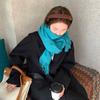 Scarf Girls Winter Solid Color Scarf Long Scarf Shawl Dual-Purpose Couple Men
