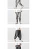 Men's Chinese Style Cotton Linen Joggers - Plus Size Loose Casual Harem Pants for Spring/Summer
