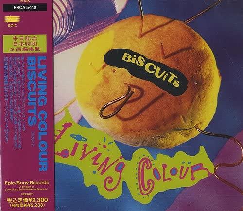 

CD LIVING COLOUR - Biscuits ESCA5410 Epic 1991 Japan Jazz