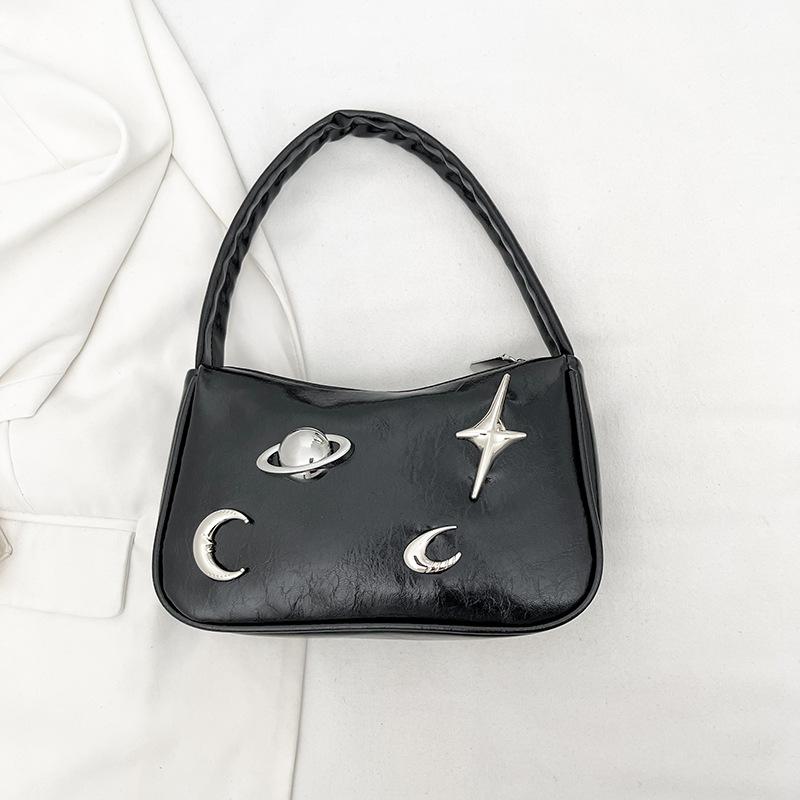 

2024 весна новая простая сумка через плечо простая повседневная маленькая квадратная сумка простая модная сумка сумка через плечо чёрный