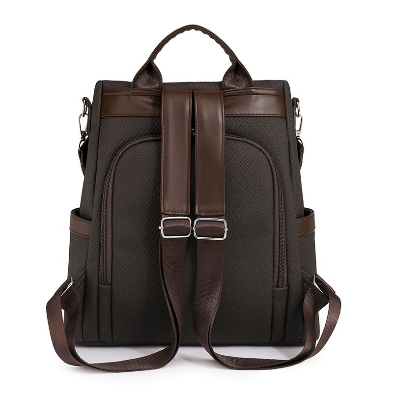 Μαλακό Δερμάτινο Σακίδιο Αντικλεπτικό Σακίδιο Ταξιδίου Μεγάλης Χωρητικότητας Τσάντα Ώμου Πολλαπλών Θέσεων Σχολική Τσάντα Μαθητή