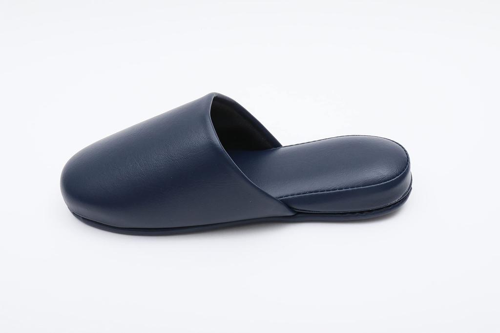 TOKYO SLIPPER Antibacterial Vinyl Hanging Slippers of Antibacterial Front Guest Slippers for Business Use and Guests Leather-Look Slippers, [Set 5]