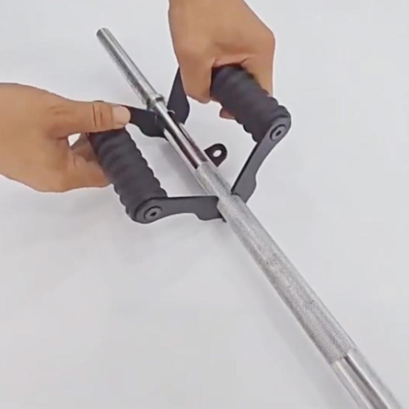 Attacchi per Rematore T-Bar Landmine per Stacchi da Terra con Bilanciere ed Esercizi per Muscoli del Core con Impugnatura Confortevole e Impugnature Multiple