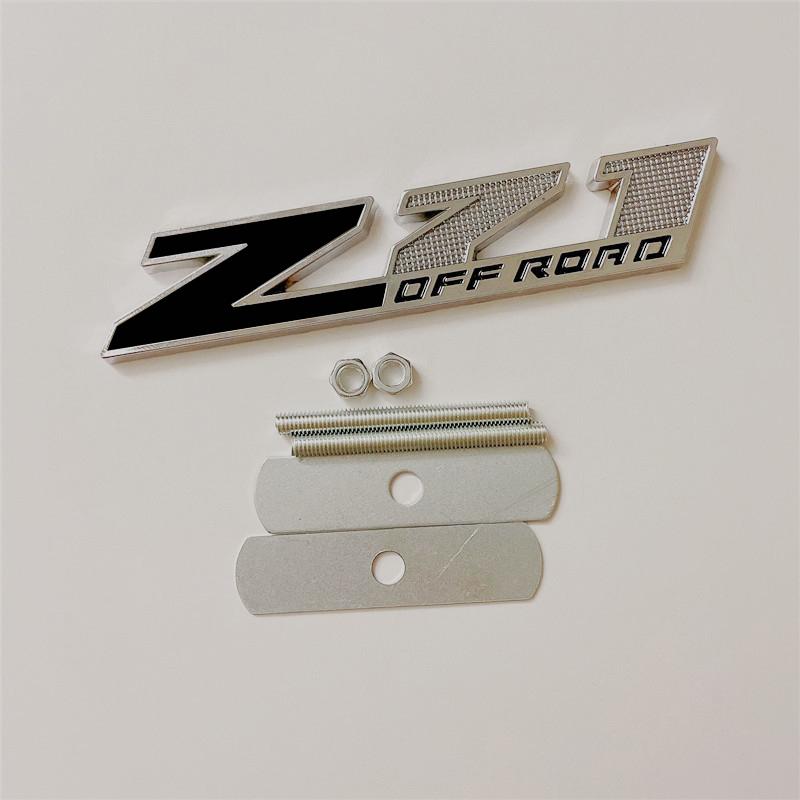 3d Metal Logo Z71 Emblem Car Front Grille Badge Sticker For Chevrolet Tahoe Colorado Cheyenne Chevy Silverado Z71 Accessories